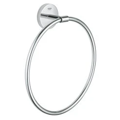 Anneau Porte-serviette BAUCOSMOPOLITAN GROHE 40460001 - Ø 18 Cm - Chrome