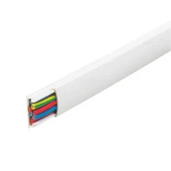 Cache-câbles 20 X 10mm - Blanc LEGRAND