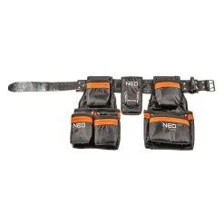 NEO TOOLS EPI Ceinture à Outils En Cuir 12 Poches 84-330 NEO TOOLS