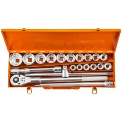 Coffret Cliquet Et Douilles 3/4 21 Pièces NEO TOOLS 08-061