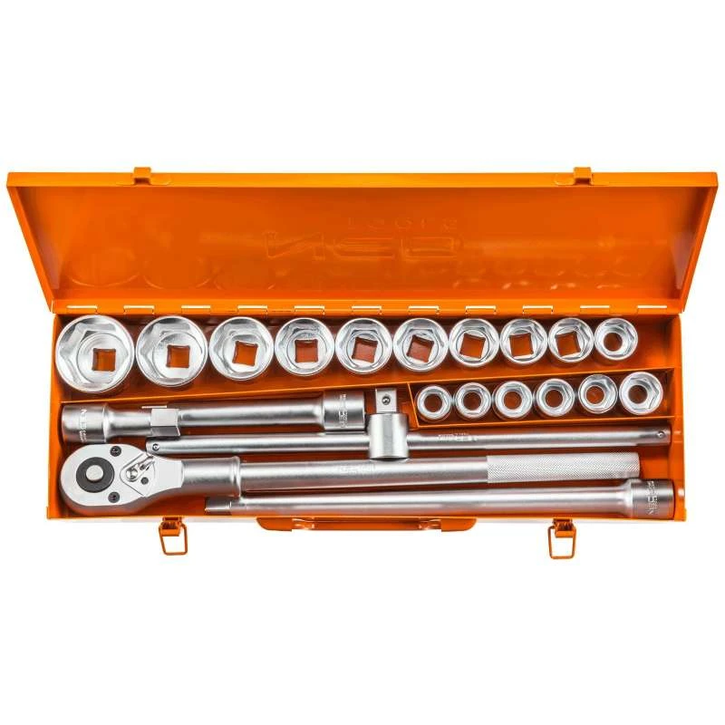 Coffret Cliquet Et Douilles 3/4 21 Pièces NEO TOOLS 08-061