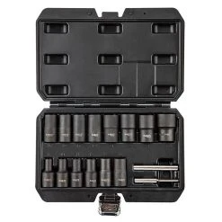 Coffret De Douilles 1/2" NEO TOOLS 11-920 Pour écrous Endommagés (16 Pièces)