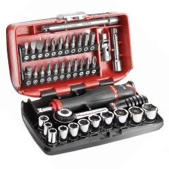 Coffret De Douilles Et Vissage 1/4'' FACOM R2NANOPB 38 Pièces