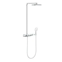 Colonne Thermostatique RAINSHOWER SMARTCONTROL 360 GROHE 26361000 - Tête 36 X 22 Cm + Douchette 2 Jets