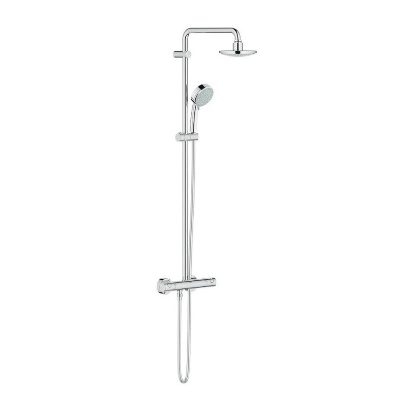 Colonne Thermostatique TEMPESTA COSMOPOLITAN GROHE 27922000 - Tête Ø 16 Cm & Douchette 2 Jets