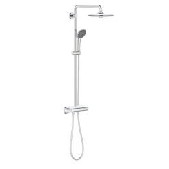 Colonne Thermostatique VITALIO JOY XL GROHE 26403001 - Tête Ø 26 Cm 3 Jets + Douchette 3 Jets