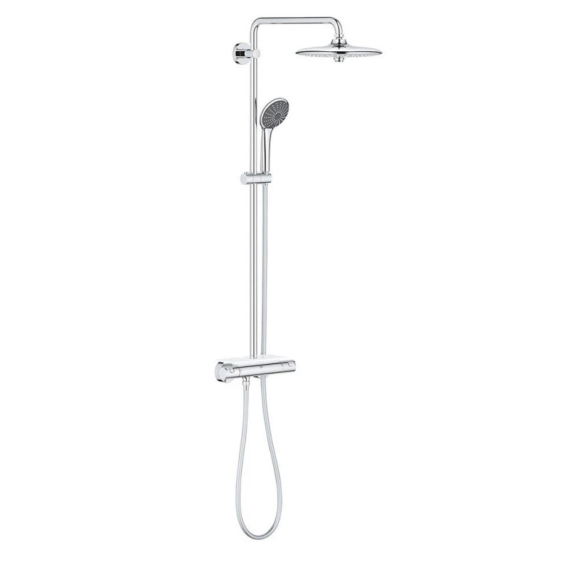 Colonne Thermostatique VITALIO JOY XL GROHE 26403001 - Tête Ø 26 Cm 3 Jets + Douchette 3 Jets 3 Colonne Thermostatique VITALIO JOY XL GROHE 26403001 - Tête Ø 26 Cm 3 Jets + Douchette 3 Jets
