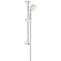 Ensemble TEMPESTA 100 GROHE 27598001 - Douchette 2 Jets + Barre 62 Cm + Flexible 175 Cm - Chrome