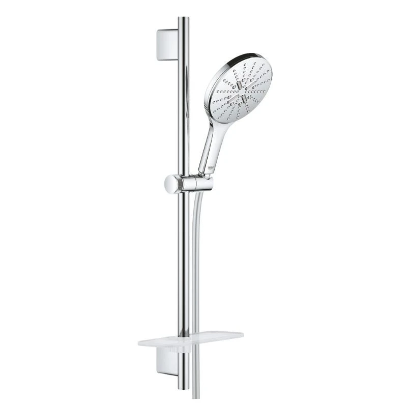 Ensemble VITALIO SMARTACTIVE 150 GROHE 26592000 Douchette 3 Jets + Barre 60 Cm + Flexible 175 Cm - Chrome 3 Ensemble VITALIO SMARTACTIVE 150 GROHE 26592000 Douchette 3 Jets + Barre 60 Cm + Flexible 175 Cm - Chrome