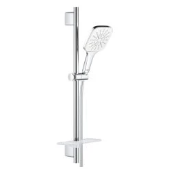 Ensemble VITALIO SMARTACTIVE GROHE 26596000 130 CUBE - Douchette 3 Jets + Barre 60 Cm + Flexible 175 Cm - Chrome