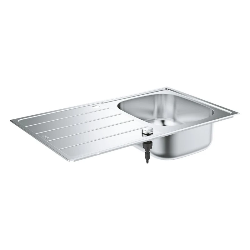 Évier K200 GROHE 31552SD1 1 Bac + 1 égouttoir - Inox