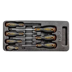 Insert Tournevis Cruciformes NEO TOOLS 84-232 7 Pièces
