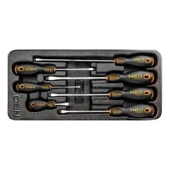 Insert Tournevis Plats NEO TOOLS 84-231 7 Pièces