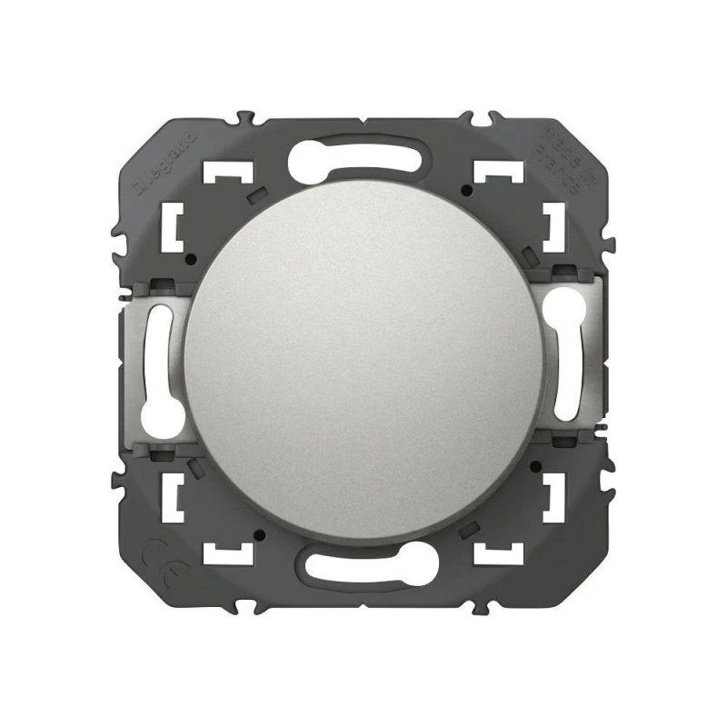 Interrupteur Dooxie 10A - Va-et-vient - Aluminium LEGRAND