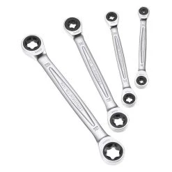Jeu De 4 Clés Polygonales Torx à Cliquet FACOM 464TX.J4PB