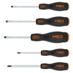 Jeu De 5 Tournevis NEO TOOLS 04-240