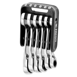 Jeu De 6 Clés Mixtes à Cliquet Courtes 7 à 17 Mm FACOM 467BS.JP10PB