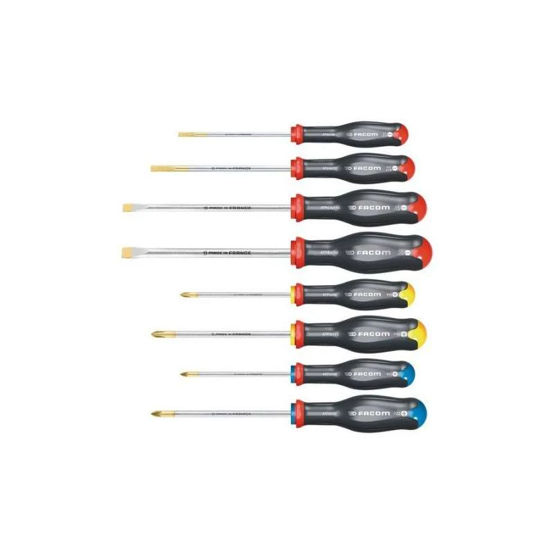 Jeu De 8 Tournevis Protwist FACOM AT.J8PB