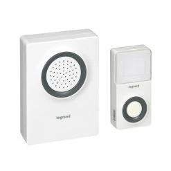 Kit Carillon Radio Confort - à Piles - Blanc LEGRAND