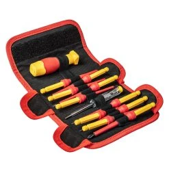 Kit De Tournevis 12 Lames Interchangeables Isolées NEO TOOLS 01-308 1000V