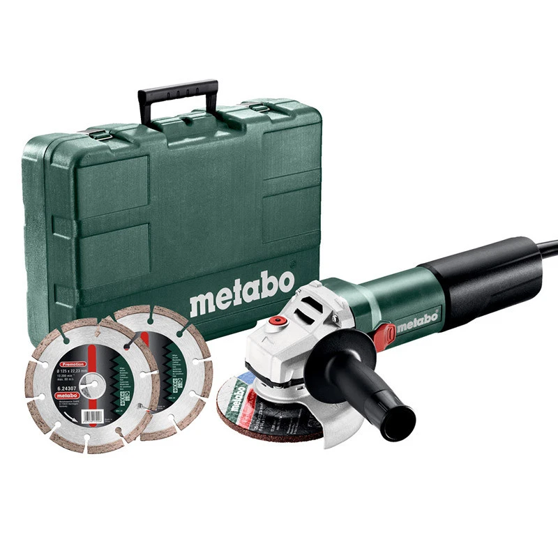 Meuleuse d'angle METABO WQ 1100-125 SET