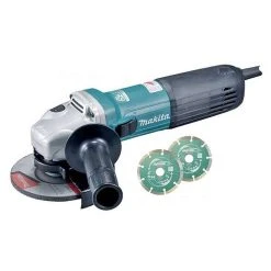 MAKITA MACHINES Meuleuse MAKITA GA5040CJD Ø125 Mm 1400 W + 2 Disques DIAMAK