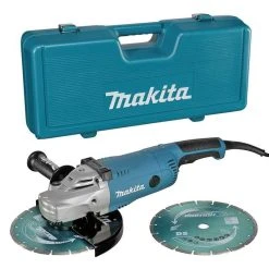 MAKITA MACHINES Meuleuse MAKITA GA9020RFK3 Ø 230 Mm 2200 W + 2 Disques Diamant