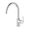 Mitigeur D'évier Bauloop 2020 GROHE 31368001 - Monocommande - Col De Cygne - Chrome