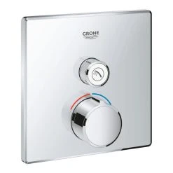 Mitigeur Encastrée SMARTCONTROL GROHE 29147000 1 Sortie - Chrome