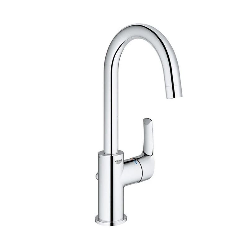 Mitigeur Lavabo EUROSMART GROHE 23537002 - Taille L - Col De Cygne - Chrome