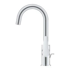 Mitigeur Lavabo START GROHE 24203002 QuickFix - Bec Col De Cygne Pivotant- Taille L - Chrome