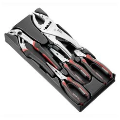 Module De 5 Pinces FACOM MOD.CPEA5PB Multiprise + étau + Bec Rond + Bec Coudé + Coupante