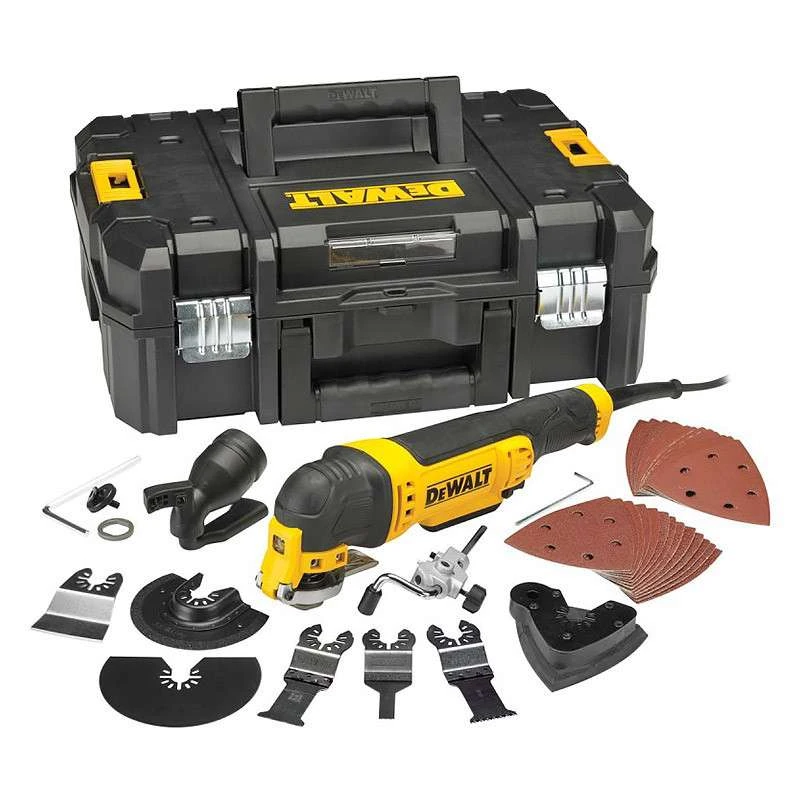 DEWALT MACHINES Multi-Cutter DEWALT DWE315KT - 300 W + 32 Accessoires En Coffret T-STAK