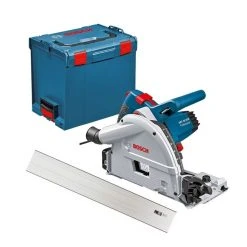 BOSCH MACHINES Pack BOSCH 0615990M9D Scie Plongeante BOSCH GKT 55 GCE Professional + Rail De Guidage FSN 1400