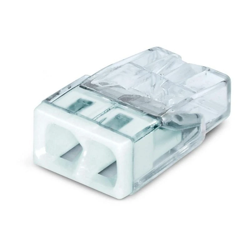 Pack De 90 Bornes De Connexion Rapide à Levier WAGO 2 Entrées Fil Rigide - S2273