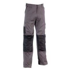Pantalon De Travail Multipoches HEROCK Mars Gris/noir