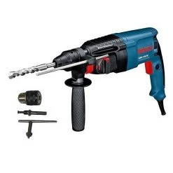 BOSCH MACHINES Perforateur BOSCH GBH 2-26 Professional SDS-plus 830W + Mandrin à Clé + Adaptateur