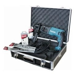 MAKITA MACHINES Perforateur-burineur SDS-Plus MAKITA HR2470TX1 780 W 24mm + Coffret Aluminium + Accessoires