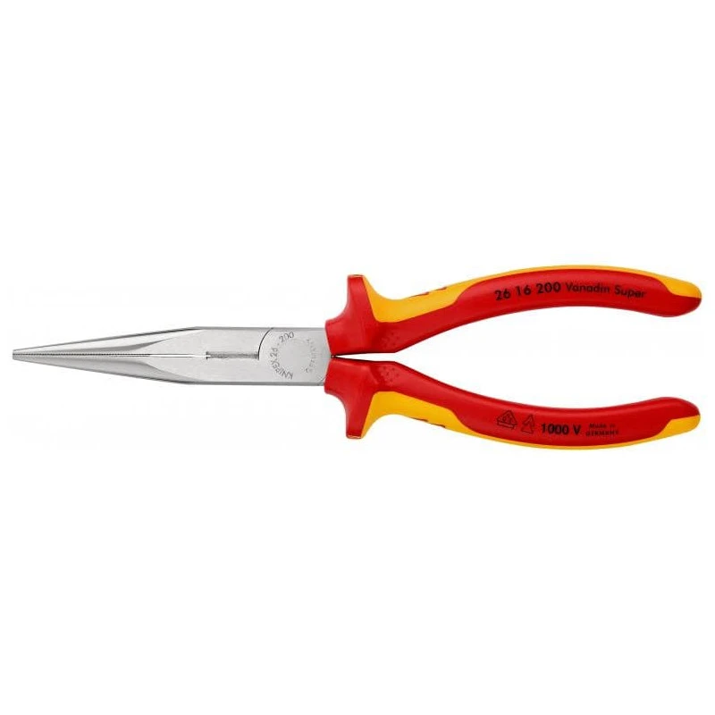 Pince à Becs Demi-ronds KNIPEX 26 16 200 200mm