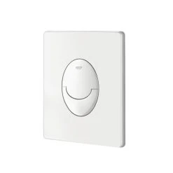 Plaque De Commande WC SKATE GROHE 38505SH0 15.6 X 19.7 Cm - Blanc