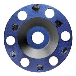 Plateau Diamant DIAM INDUSTRIES PNC100-801 Pour La Surfaceuse Portative EOF100 Pour Les Surfaces Minérales