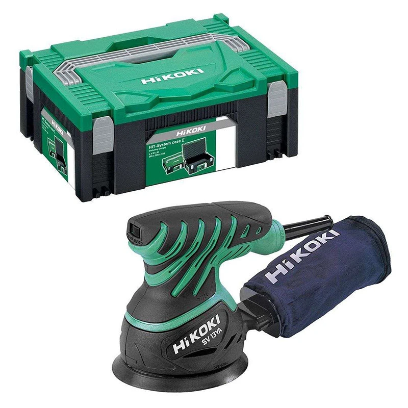 HITACHI - HIKOKI Ponceuse Excentrique HIKOKI SV13YAW2Z Ø 125 Mm 230 W Avec Coffret 3 HITACHI - HIKOKI Ponceuse Excentrique HIKOKI SV13YAW2Z Ø 125 Mm 230 W Avec Coffret