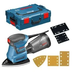 BOSCH MACHINES Ponceuse Vibrante BOSCH GSS 160 Multi Professional 180 W + L-Boxx