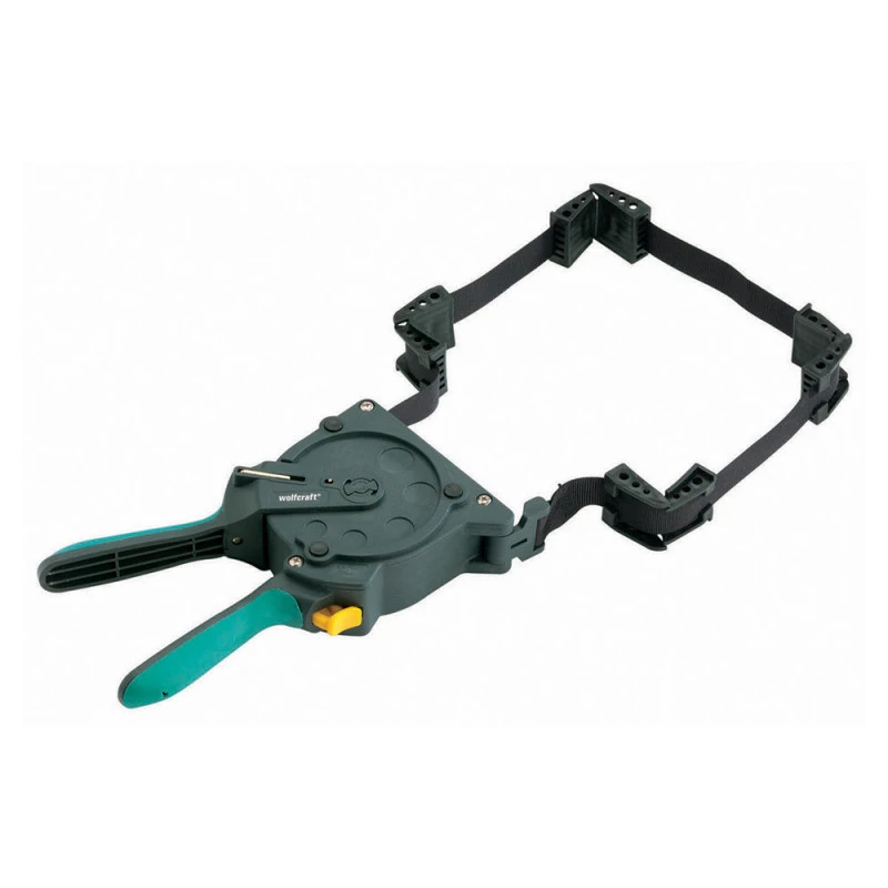 Presse à Cadre à Sangle à Une Main WOLFCRAFT 3681000 5 M - 4 Mors De Serrage