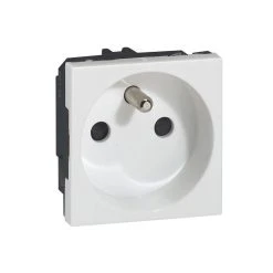Prise 2P+T Mosaic - Blanc LEGRAND