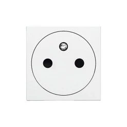 Prise Affleurante 2P+T Mosaic - Blanc LEGRAND