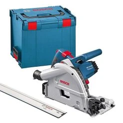BOSCH MACHINES Scie Plongeante BOSCH GKT 55 GCE Professional + Rail De Guidage FSN 1600