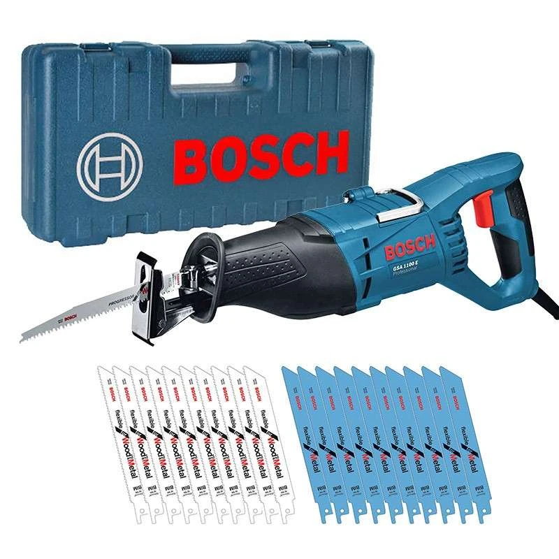 BOSCH MACHINES Scie Sabre Bosch Pro GSA 1100 E 1100 W + 20 Lames 3 BOSCH MACHINES Scie Sabre Bosch Pro GSA 1100 E 1100 W + 20 Lames