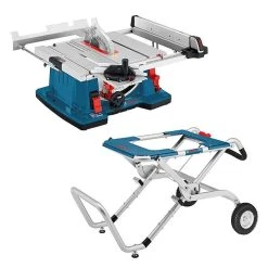 BOSCH MACHINES Scie Sur Table BOSCH GTS 10 XC Professional Ø 254mm 2100W + Support De Travail BOSCH GTA 60 W Professional