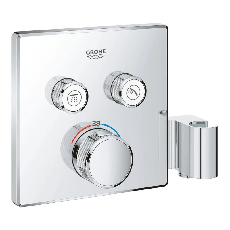 Thermostatique Encastré GROTHERM SMARTCONTROL GROHE 29125000 2 Sorties - Chrome